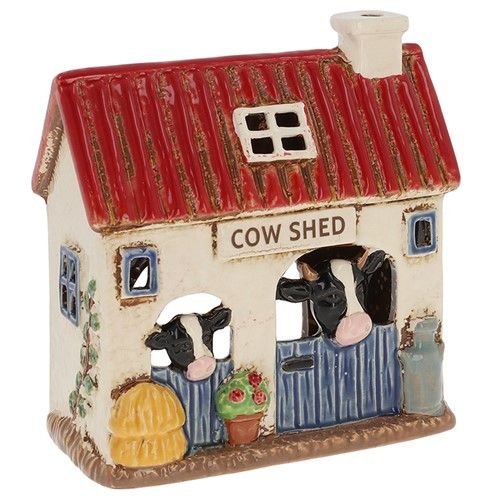 VILLAGE POTTERY COWSHED TEALIGHT