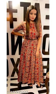 Fancy Modern Women long Dress