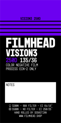 250D 35mm Film