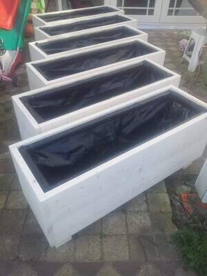 rechthoekige plantenbak 50 cm breed