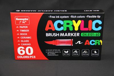 Guangna Brush markers set 60 stuks