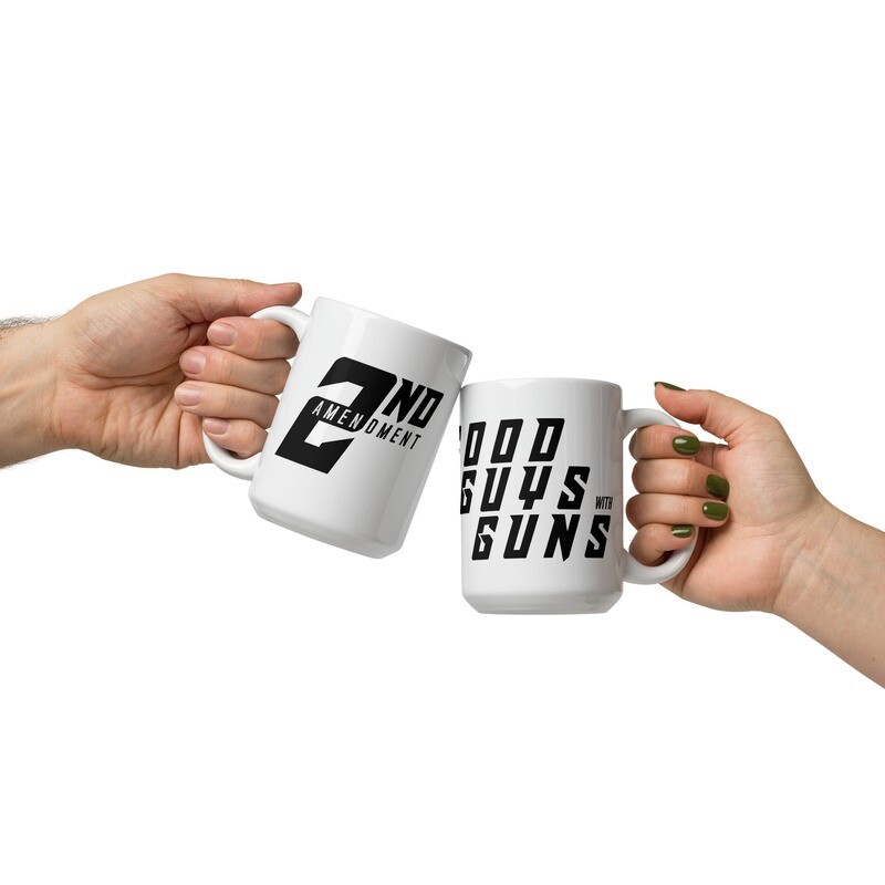 White Glossy Mug | 2nd Amen Guys