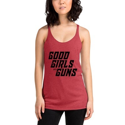 Women&#39;s Racerback Tank | GG/G Black