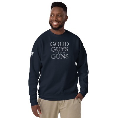 Premium Sweatshirt | Logo White