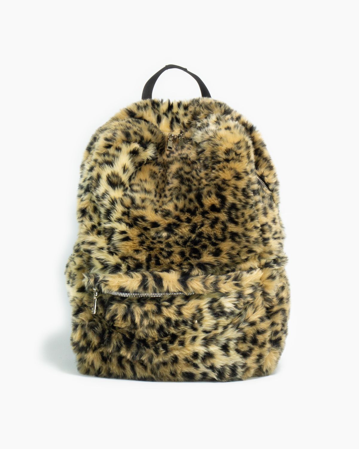 &#39;Cheetah&#39; Fur Backpack