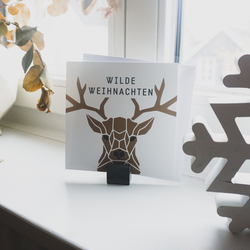 Postkarte *WILDE WEIHNACHTEN* 1 Postkarte *WILDE WEIHNACHTEN* 1