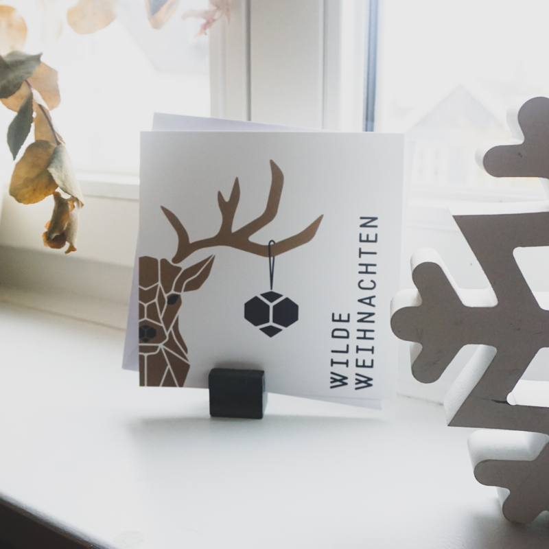 Postkarte *WILDE WEIHNACHTEN* 3 Postkarte *WILDE WEIHNACHTEN* 3