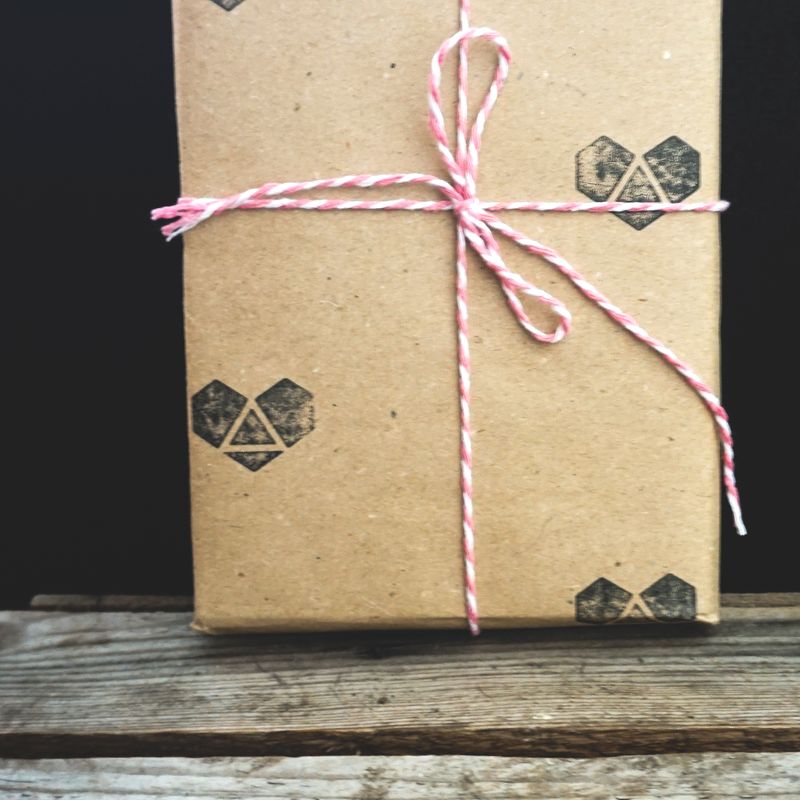 Geschenkschnur Baumwolle (rosa-weiss) Geschenkschnur Baumwolle (rosa-weiss)