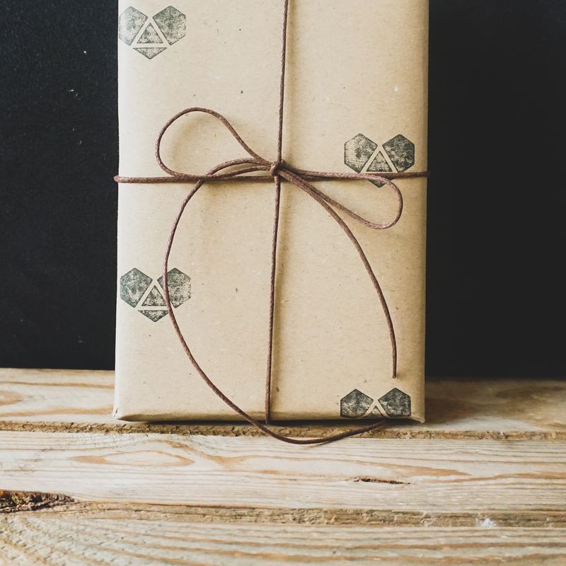 Geschenkschnur Baumwolle gewachst (braun) Geschenkschnur Baumwolle gewachst (braun)