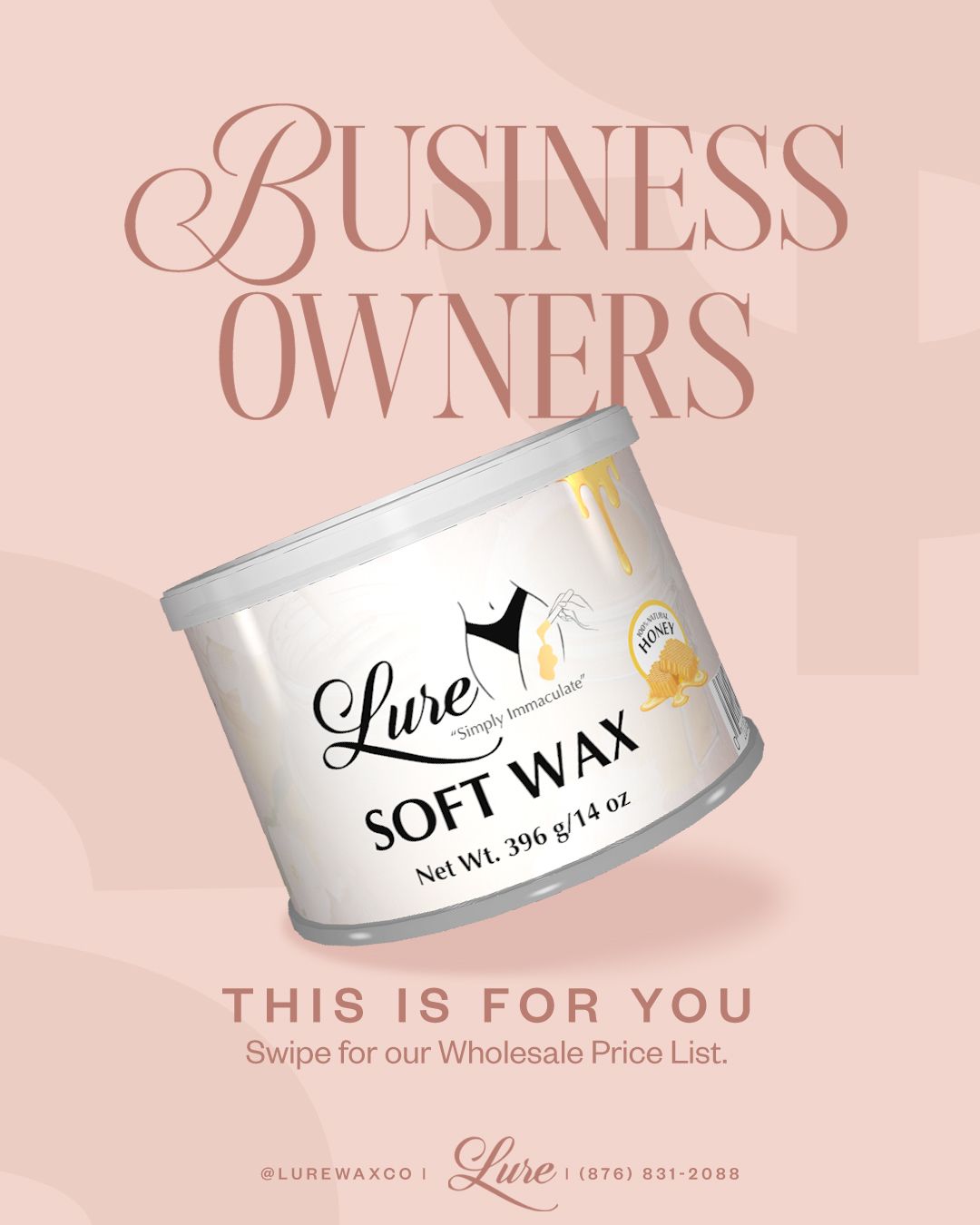 HONEY SOFT WAX - WHOLESALE DEAL