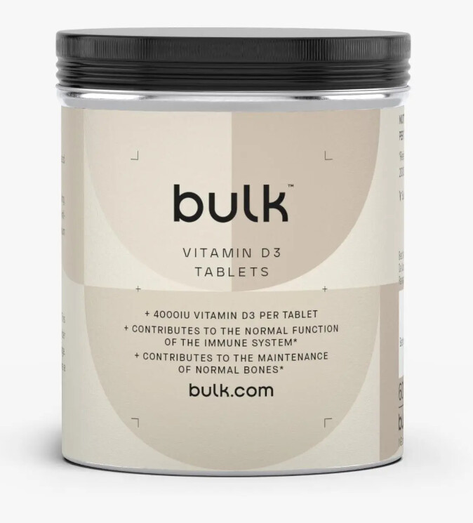 Bulk Vitamin D3 90 Tablets