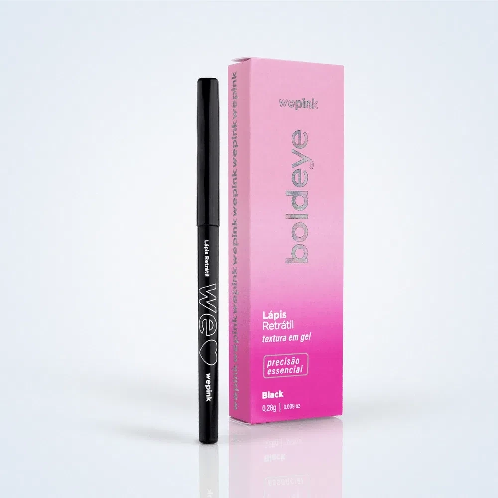 Wepink Boldeye Lápis Retrátil All Black | 0,28G