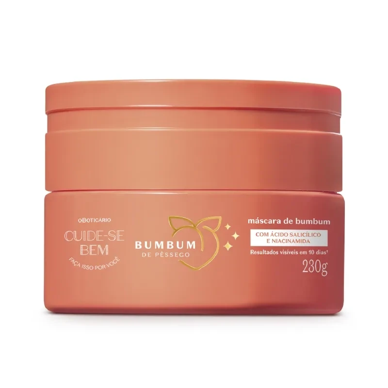 O Boticario Cuide Se Bem Bumbum Mascara De Pessego 230G