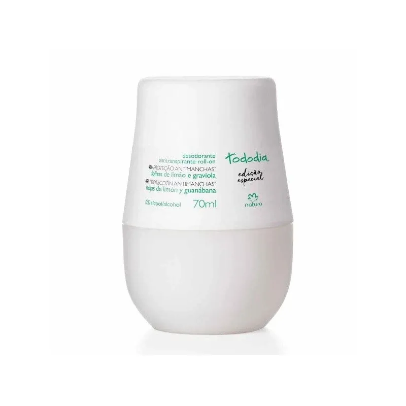 Natura Desodorante Antitranspirante Roll-On Erva Doce | 70ml