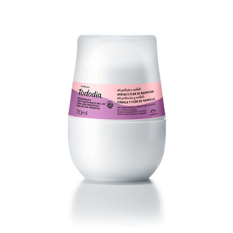 Natura Desodorante Antitranspirante Roll-On Ameixa E Flor De Bauilha | 70ml