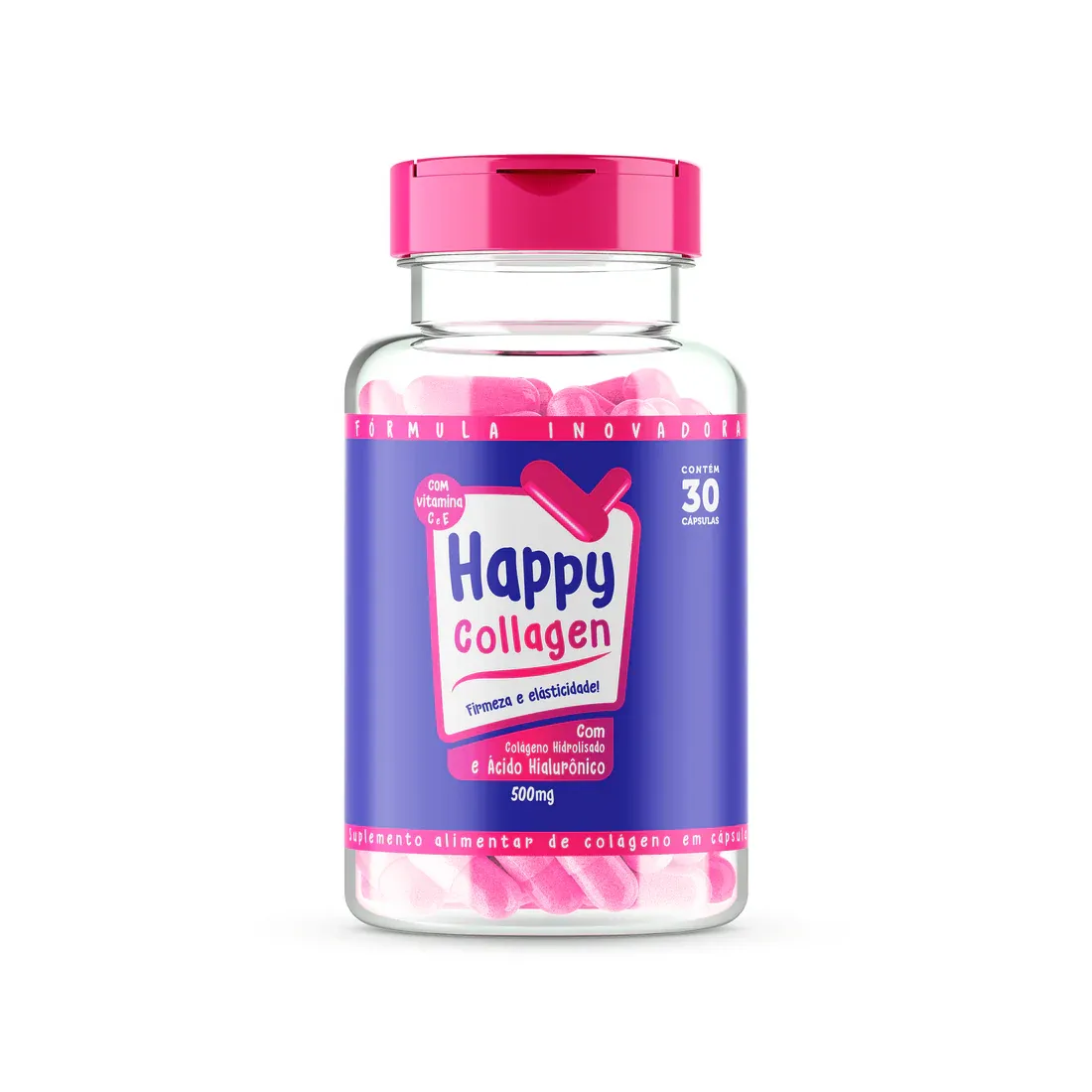 Happy Collagen Com Ácido Hialurônico