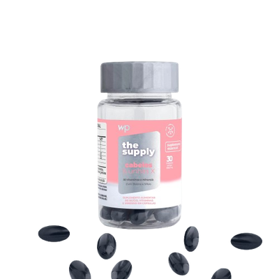 WPink Vitamina Cabelos e Unhas X