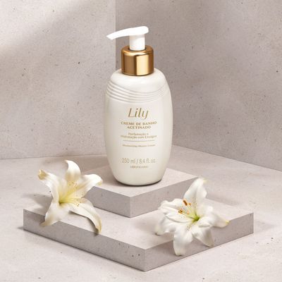 Creme de Banho Acetinado Lily - 250ml