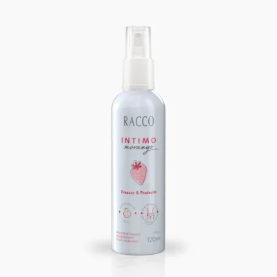 Racco Spray Intimo Perfumado Desodorante De Morango 120ML