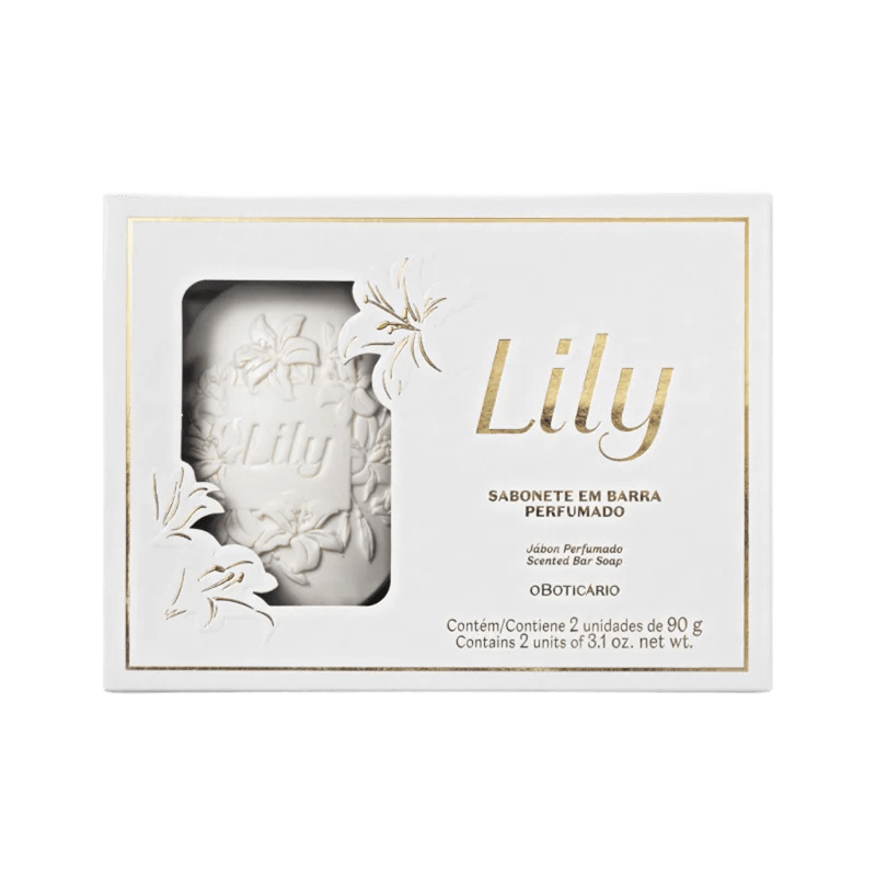 O Boticario Sabonete Lily 2x90G