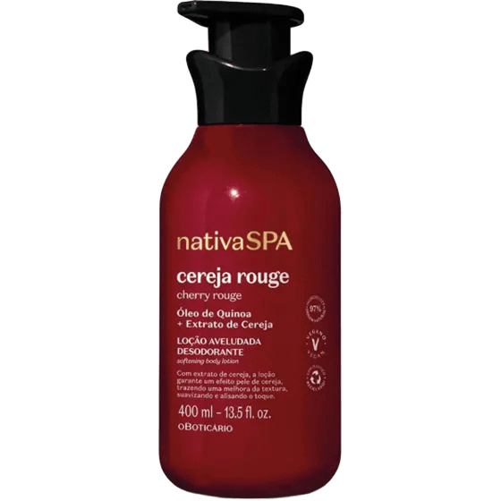 O Boticario Nativa SPA Hidratante Cherry Rouge | 400ml
