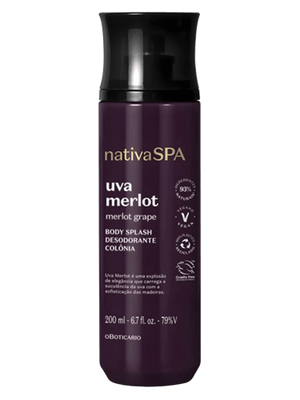 O Boticario Nativaspa Uva Merlot Body Splash 200ML
