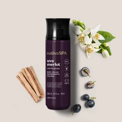 O Boticario Nativaspa Uva Merlot Body Splash 200ML