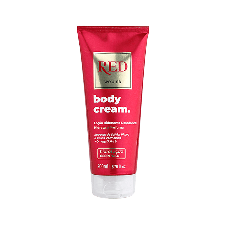 Wepink Body Cream Red 200ML (OPEN BOX)