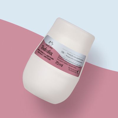 Natura Todo Dia Desodorante Roll-On Amora Vermelha E Jabuticaba 70ML