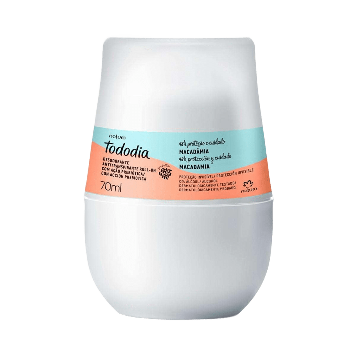 Natura Todo Dia Desodorante Roll-On Macadamia 70ML