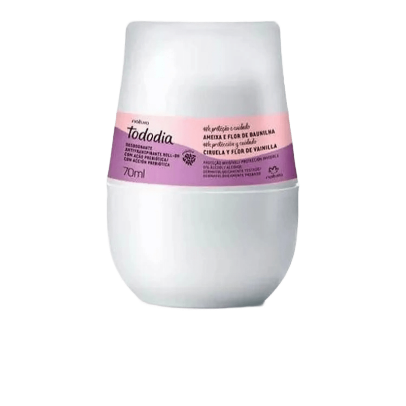 Natura Todo Dia Desodorante Roll-On Ameixa e Flor de Baunilha 70ML