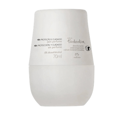 Natura Todo Dia Desodorante Roll-On Sem Perfume 70ML