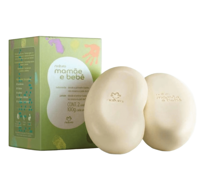 Natura Mamãe e Bebê Sabonete C/2 100G
