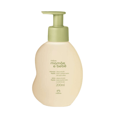 Natura Mamãe e Bebê Sabonete Liquido 200ML