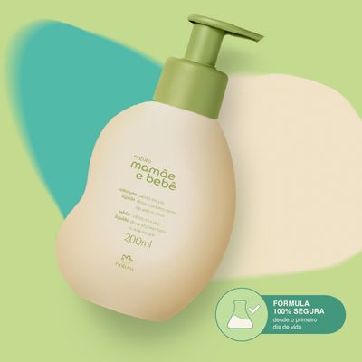 Natura Mamãe e Bebê Sabonete Liquido 200ML