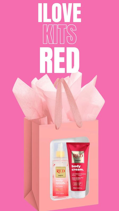 Wepink Combo Red Body Cream &amp; Body Splash