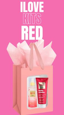 Wepink Combo Red Body Cream &amp; Body Splash