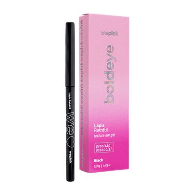 Wepink Boldeye Lápis Retrátil All Black 0,28G