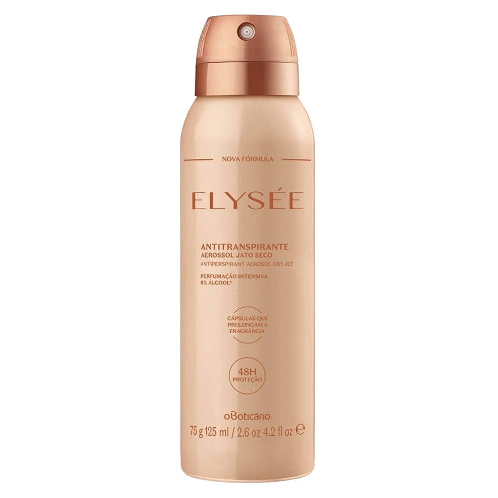 O Boticario Elysée Desodorante Antitranspirante Aerossol 125ML