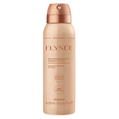 O Boticario Elysée Desodorante Antitranspirante Aerossol 125ML