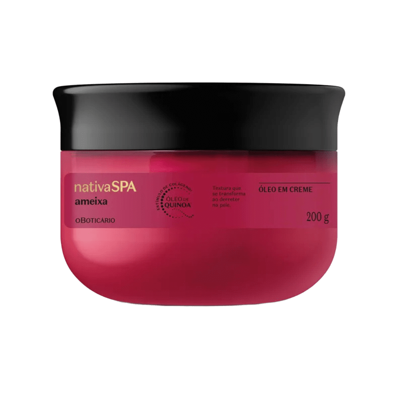 O Boticario Nativaspa Ameixa Óleo Em Creme 200G