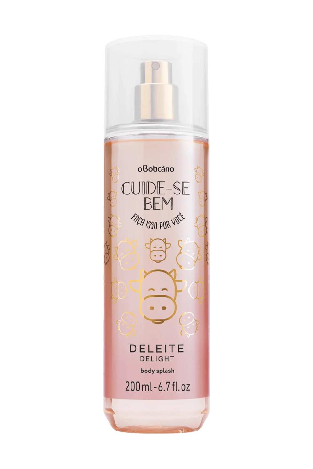 O Boticario Cuide-Se Bem Body Splash Deleite 200ML