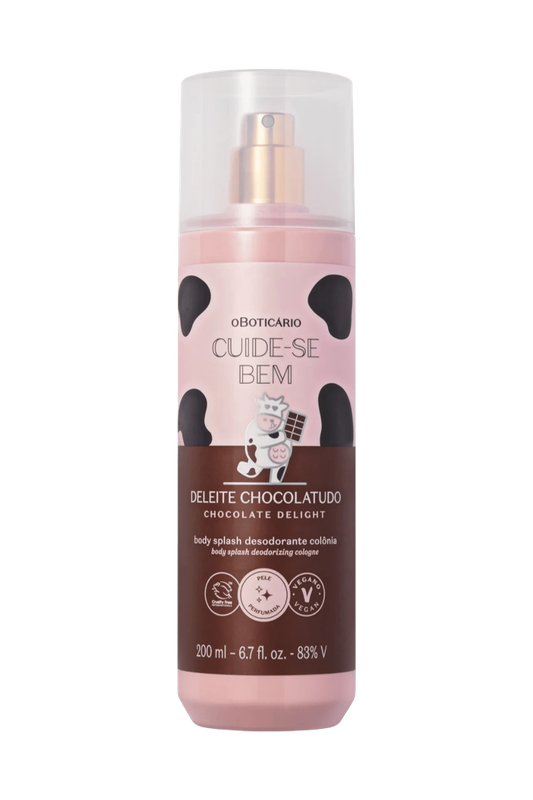 O Boticario Cuide-Se Bem Body Splash Deleite Chocolatudo 200ML