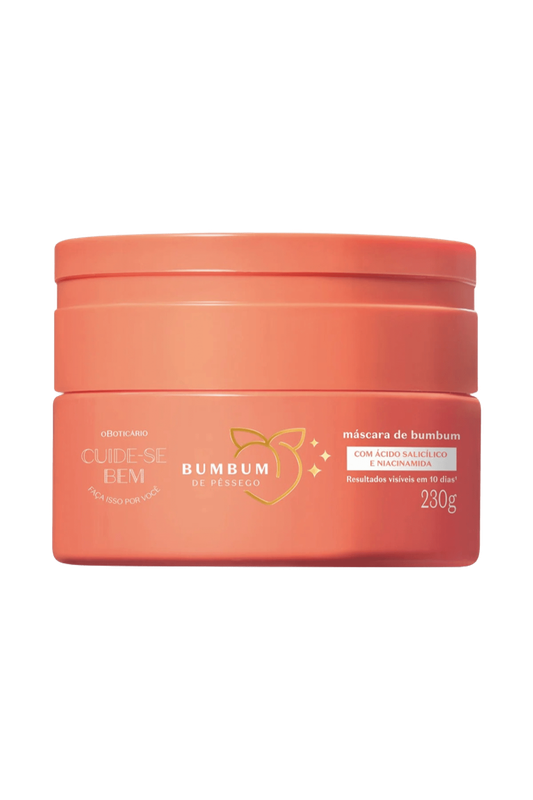 O Boticario Cuide-Se Bem Bumbum Mascara De Pessego 230G