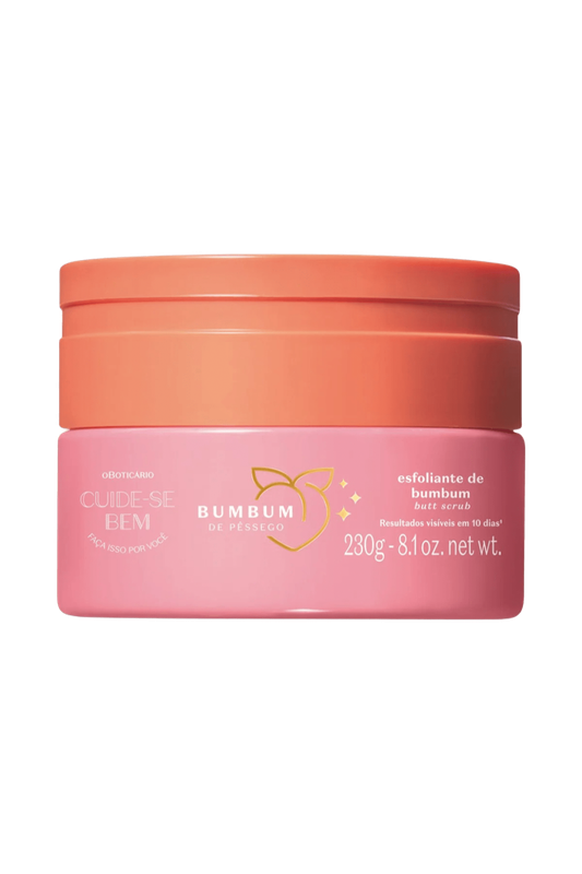 O Boticario Cuide-Se Bem Bumbum Esfoliante De Pessego 230G