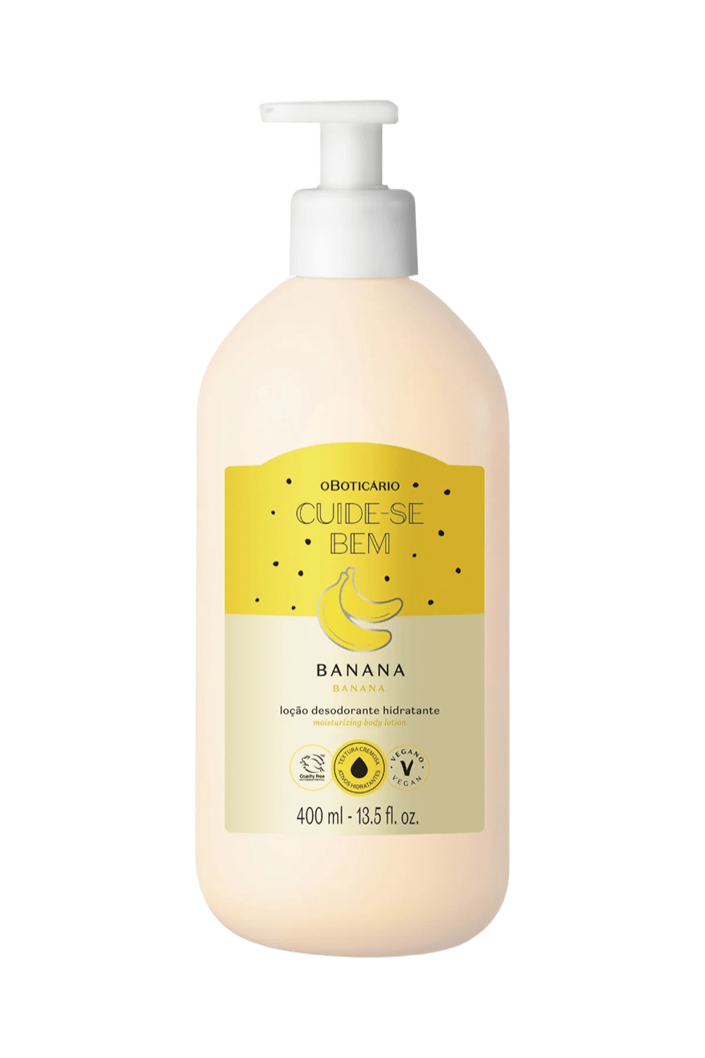 O Boticario Cuide-Se Bem Hidratante Banana 400ML
