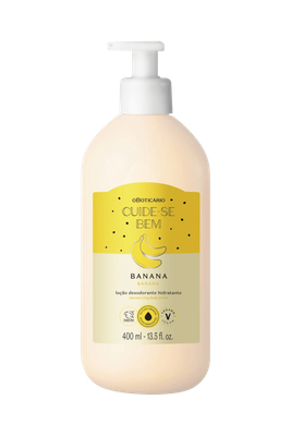 O Boticario Cuide-Se Bem Hidratante Banana 400ML