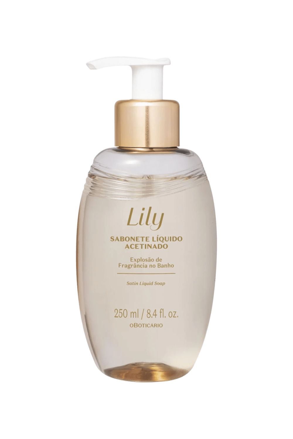 O Boticario Lily Acetinado Sabonete Liquido 250ML