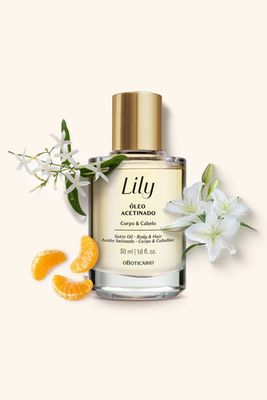 O Boticario Lily Oleo Acetinado Corpo e Cabelo 50ML