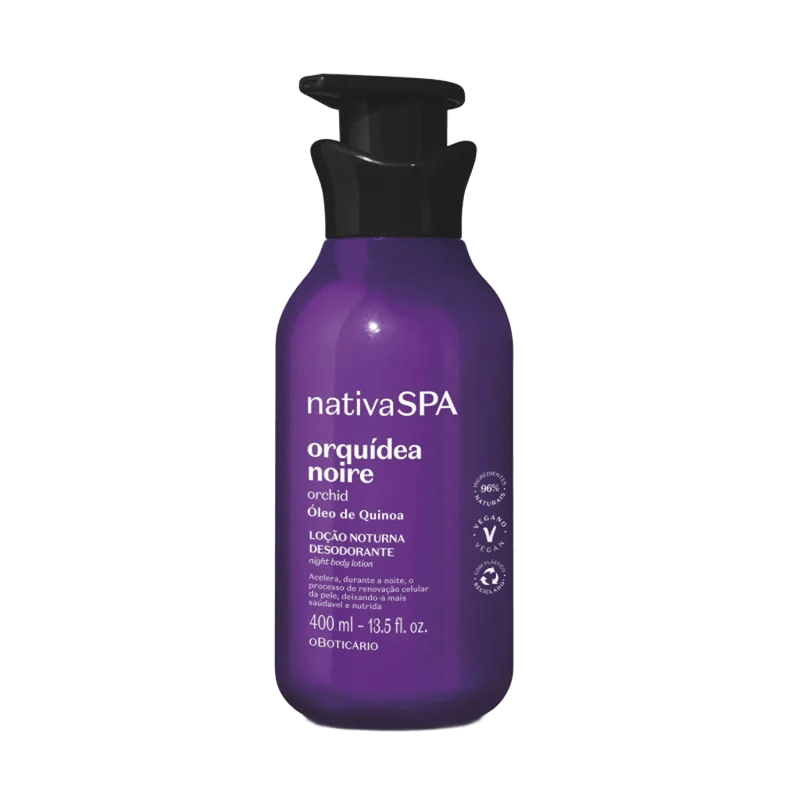 O Boticario Nativaspa Orquídea Noire Hidratante Corporal 400ML